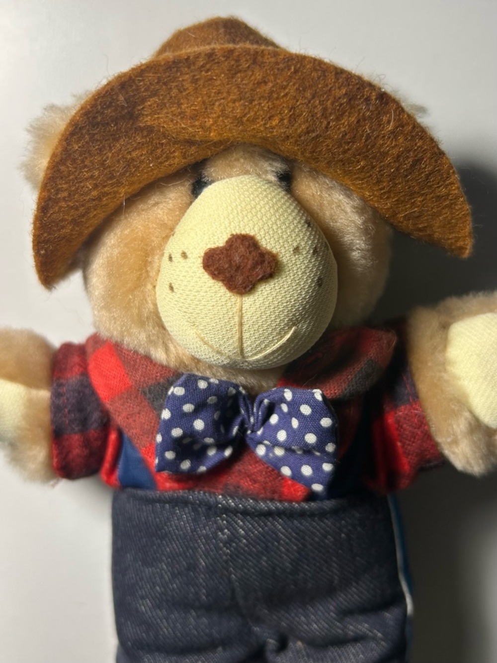 Vintage Wendy’s Farrell Furskin Bear Plush | Excellent Condition